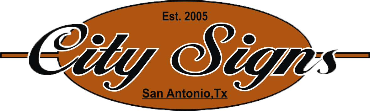 city signs sign repair & installation in san antonio