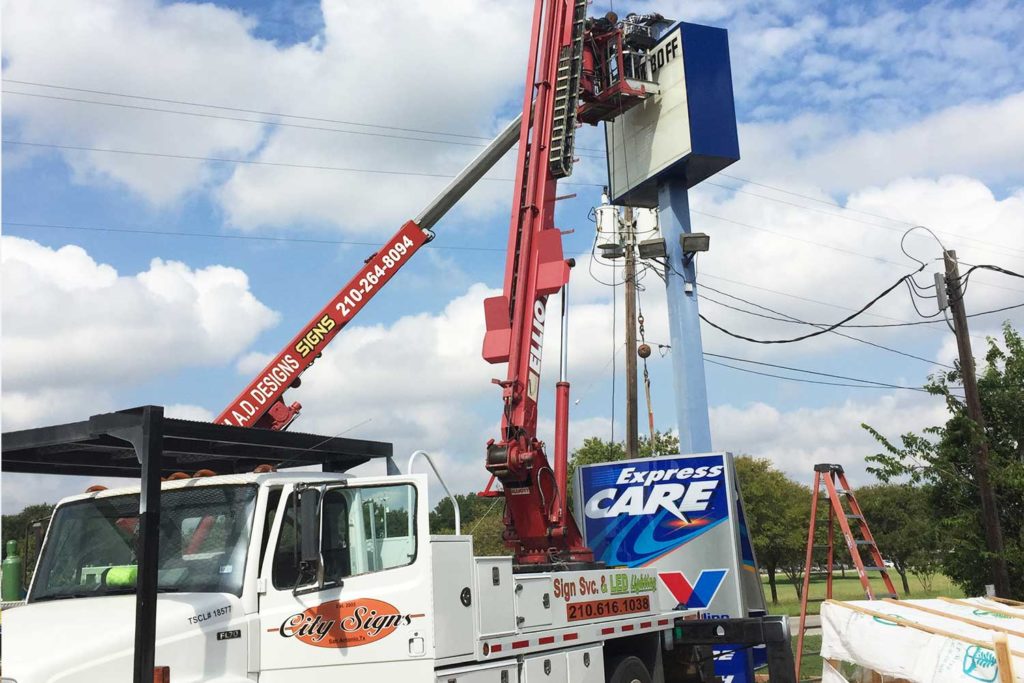 san antonio sign installations