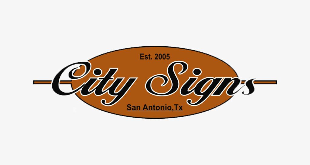 signage company logo of City Signs