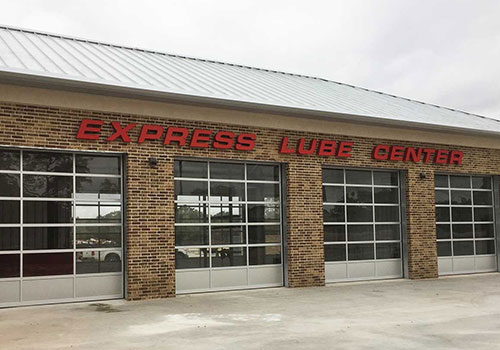 express lube channel letter signs
